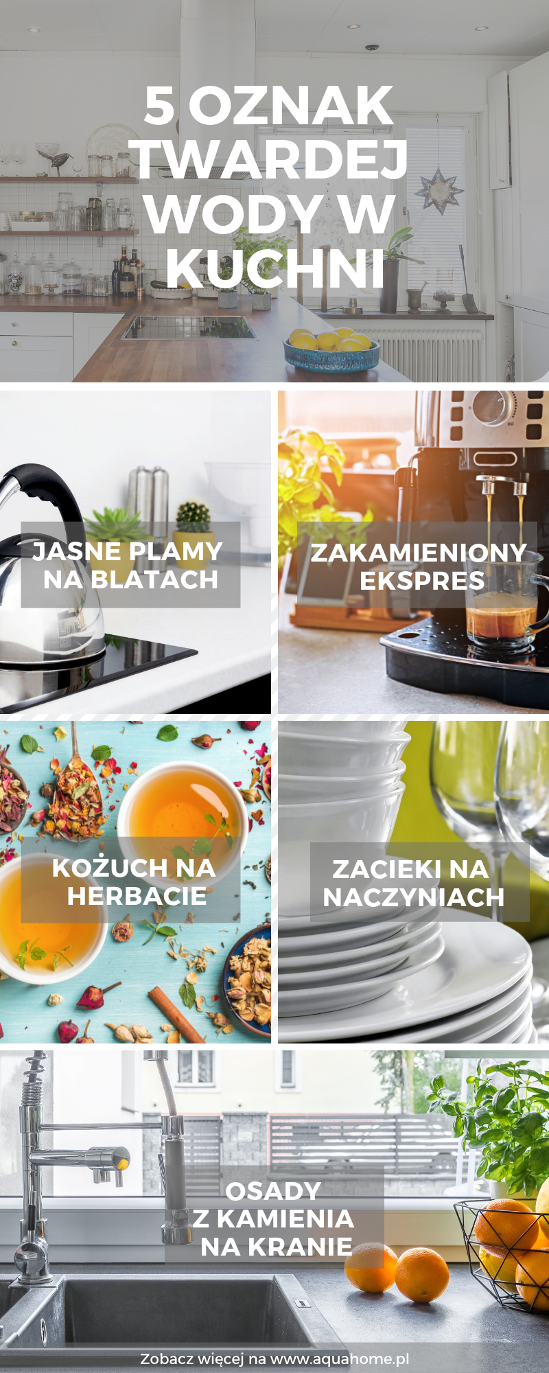 5 oznak twardej wody w kuchni | 01